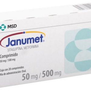 JANUMET 50/500MG C 28 COMP
