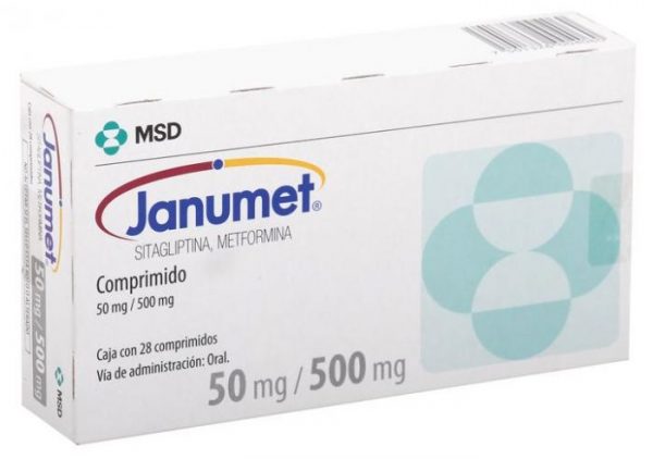 JANUMET 50/500MG C 28 COMP