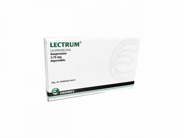 LECTRUM 3.75 mg Caja c/Fco Ámp C/ 2 ml