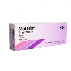 Moteris 25 mg caja c/7 Amp