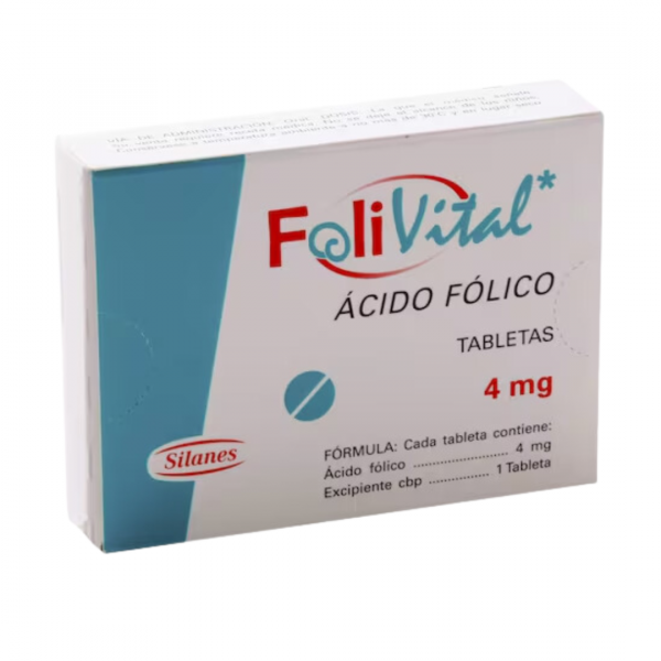 FOLIVITAL 4.0MG. TAB C/90